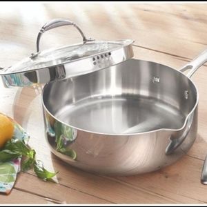 Princess Heritage Tri-ply 9" Straining Saute Pan